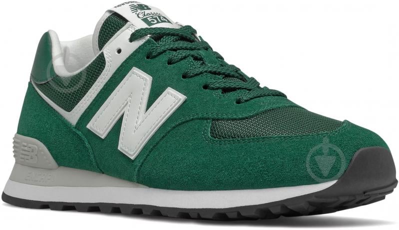 Кросівки чоловічі демісезонні New Balance ML574RO2 р.42 темно-зелені - фото 4