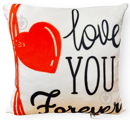 Подушка декоративная Love you Forever 38x38 см Анна - фото 1