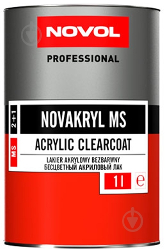 ᐉ Лак акриловый бесцветный 38041 NOVOL 1000 мл • Купить в Киеве ...
