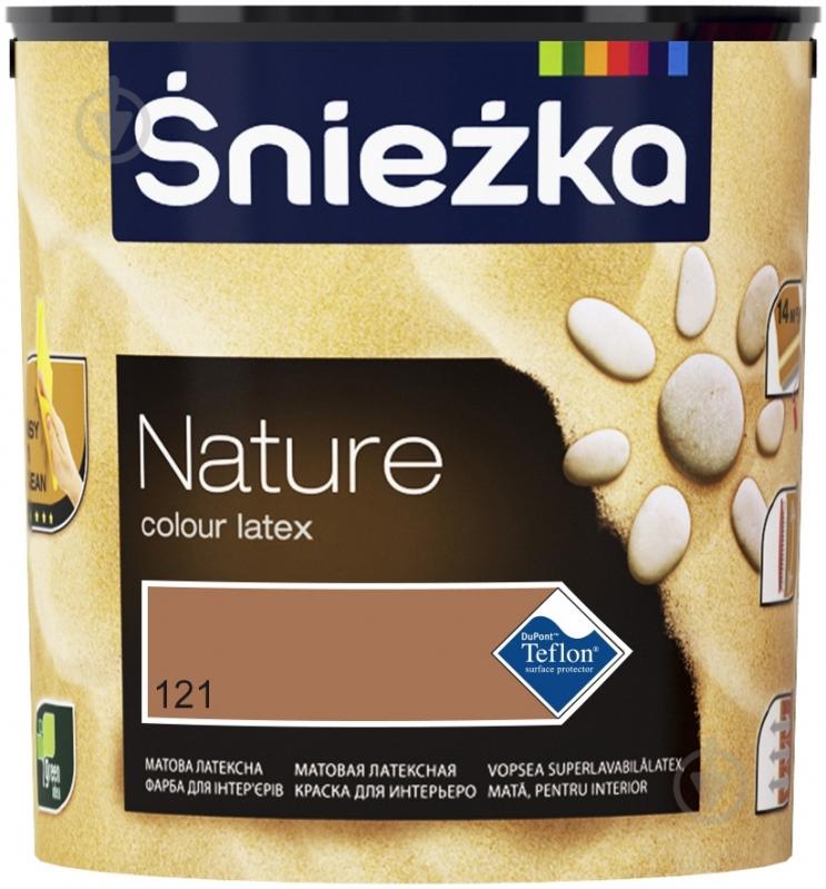ᐉ Краска латексная водоэмульсионная Sniezka Nature 121 мат ароматная ...