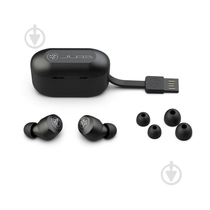 Bluetooth-гарнитура JLab GO Air POP black (IEUEBGAIRPOPRBLK124) - фото 5