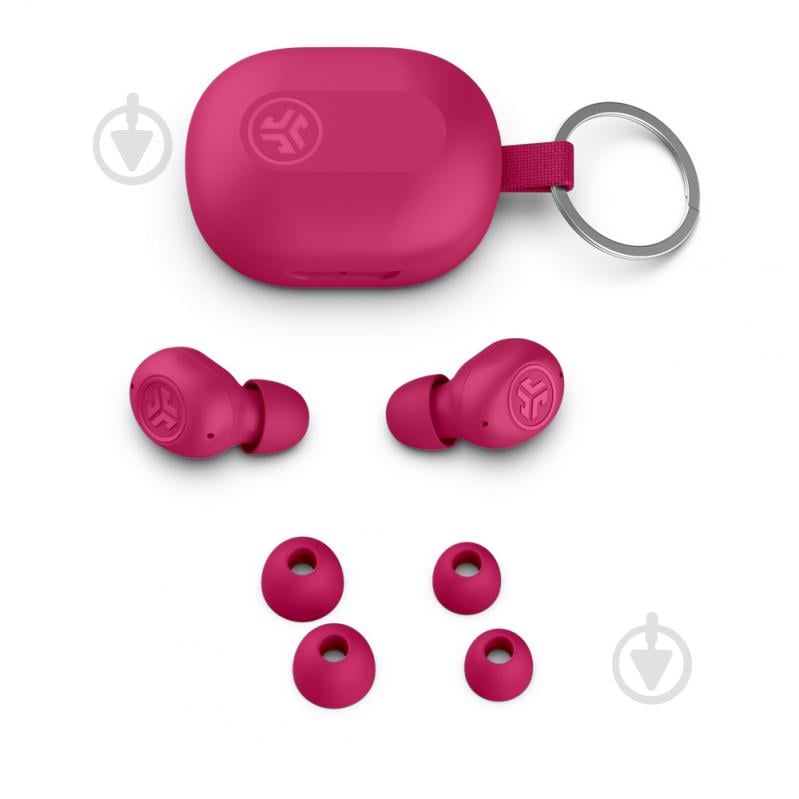 Bluetooth-гарнітура JLab JBuds Mini pink (IEUEBJBMINIRPNK124) - фото 3