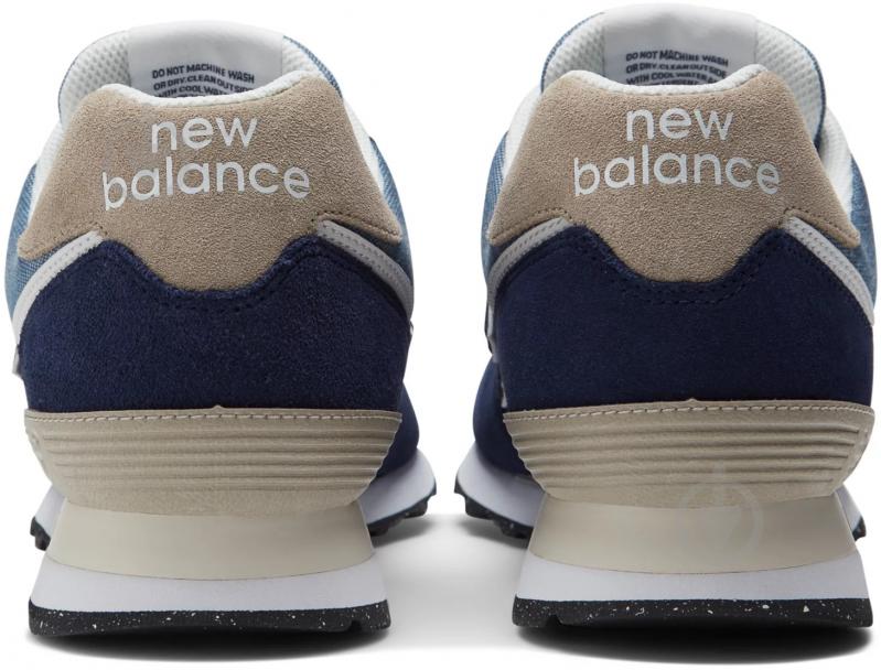 Кросівки чоловічі демісезонні New Balance TEXTILE ML574RE2 р.41,5 темно-сині - фото 6