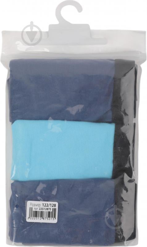 Набір трусів для хлопчиків HW 3 пари боксери р.110-116 блакитний із синім N2-O2 - фото 4 Набір трусів для хлопчиків HW 3 пари боксери р.110-116 блакитний із синім N2-O2 - фото 4