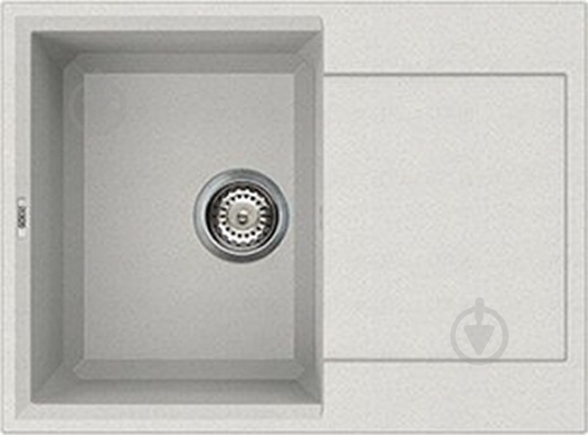 Мойка для кухни ELLECI EASY 135 BIANCO 52 - фото 1