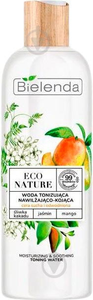 Тоник Bielenda Eco Nature Tonic Water Moisturizing Kakadu Plum Jasmine Mango 200 мл - фото 1