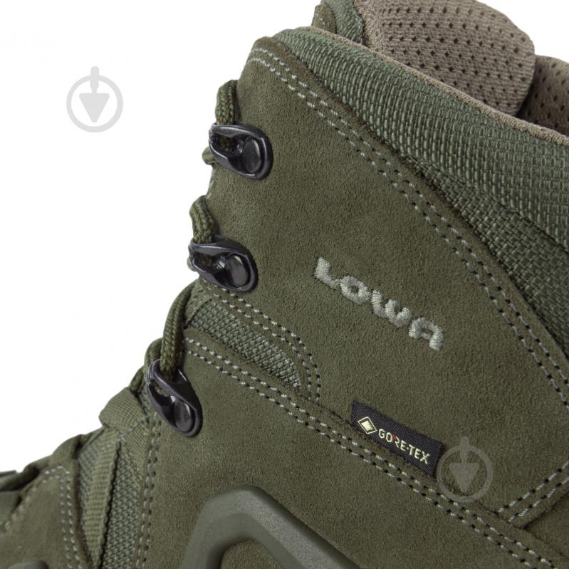 Ботинки тактические Lowa "Zephyr GTX® MID TF" UK 7.5/EU р.41,5 310537/0750 Ranger green - фото 7