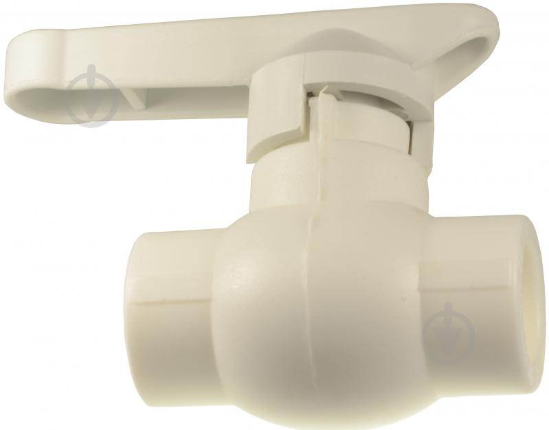 Кран кульовий Berke Plastik білий PP-R 20 мм - фото 1 Кран кульовий Berke Plastik білий PP-R 20 мм - фото 1