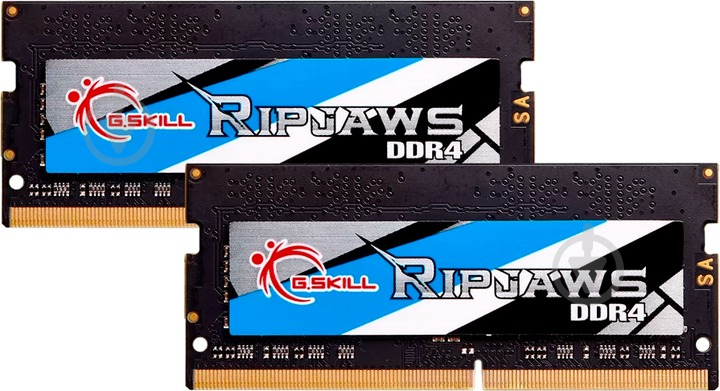 Оперативна пам'ять G.Skill DDR4 SDRAM 64 GB (2x32GB) 3200 MHz (F4-3200C22D-64GRS) Ripjaws - фото 2