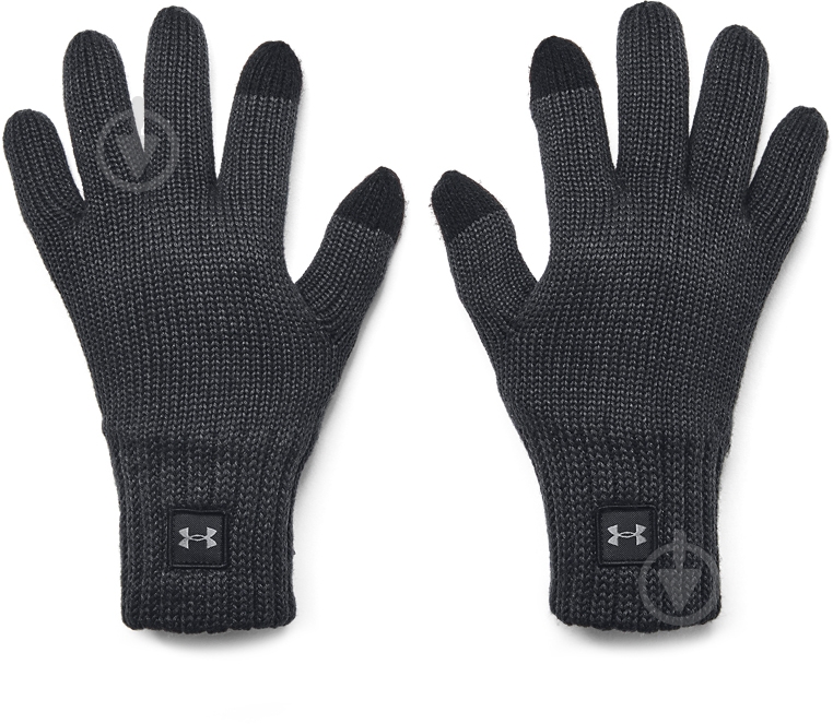 Варежки Under Armour UA HALFTIME WOOL GLOVE 1378755-001 р.S-M черный - фото 1