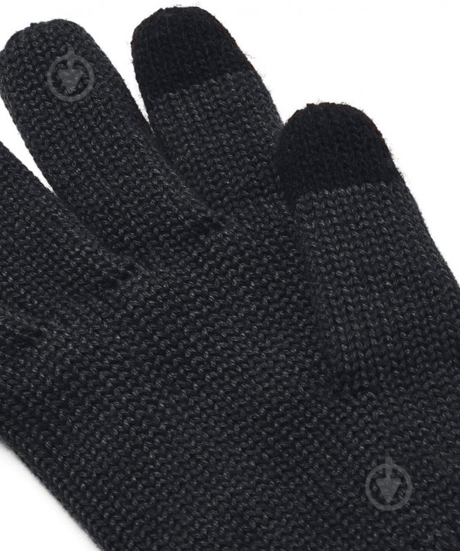 Варежки Under Armour UA HALFTIME WOOL GLOVE 1378755-001 р.S-M черный - фото 3