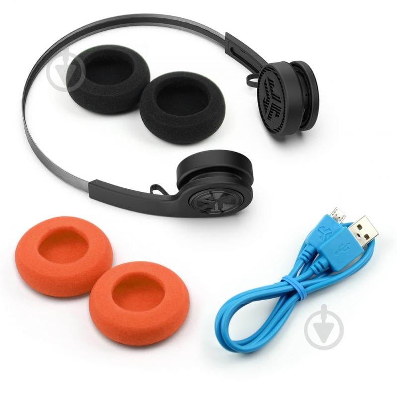 Наушники JLab Rewind Wireless Retro black (IEUHBREWINDRBLK4) - фото 5