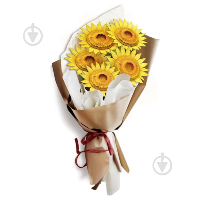 3D-пазл CubicFun Букет квітів Жовті соняшники P866h - фото 2 3D-пазл CubicFun Букет квітів Жовті соняшники P866h - фото 2