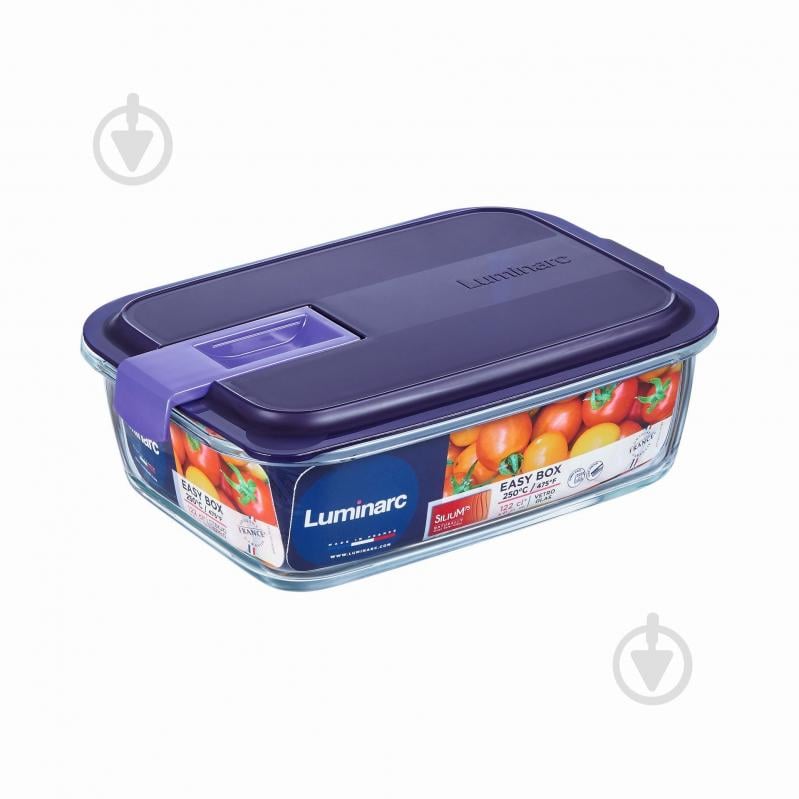 Контейнер для хранения Luminarc Easy Box 1,2 л прямоугольный P7419 - фото 1