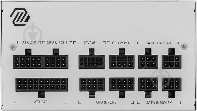 Блок питания MSI MAG A850GL PCIE5 WHITE 850 Вт - фото 2