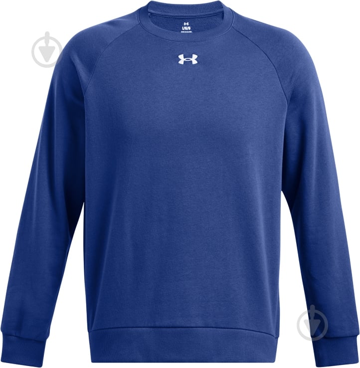Світшот Under Armour UA Rival Fleece Crew 1379755-432 р.S синій - фото 4