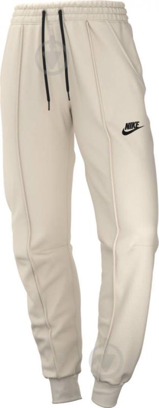 Штани Nike W NSW TCH FLC MR JGGR FB8330-110 р. 2XL бежевий - фото 10