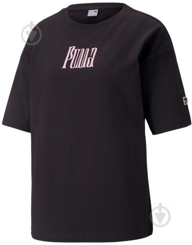 Футболка Puma Downtown Graphic Tee 53167901 р.L черный - фото 1