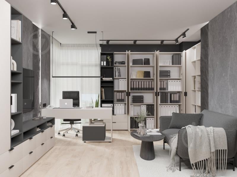 Шкаф Metkas Home А006 2300х800х420 мм кашемир - фото 7
