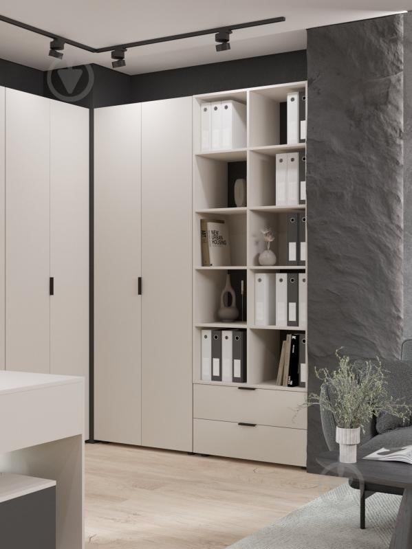 Шкаф Metkas Home А006 2300х800х420 мм кашемир - фото 5