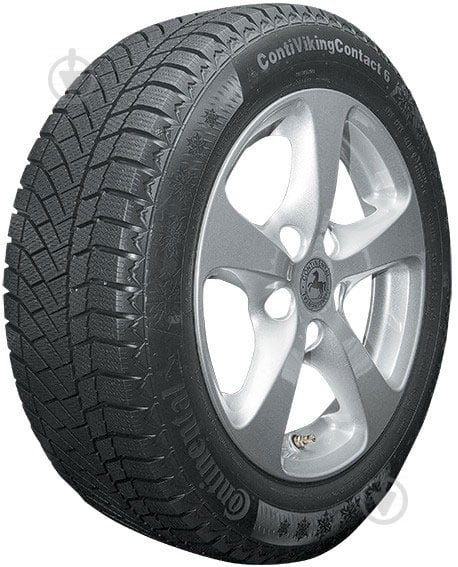 Шина Continental ContiVikingContact 6 225/60R17 99 T нешипованая зима - фото 1