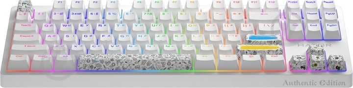 Клавиатура беспроводная Hator Rockfall 2 Mecha TKL Authentic Edition (HTK-531) - фото 2
