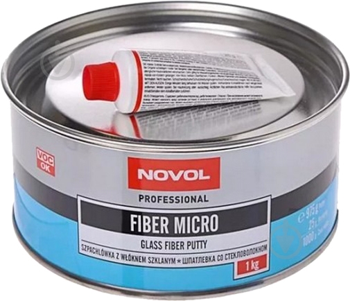 Шпаклівка Fiber Micro NOVOL 1233 1кг - фото 1