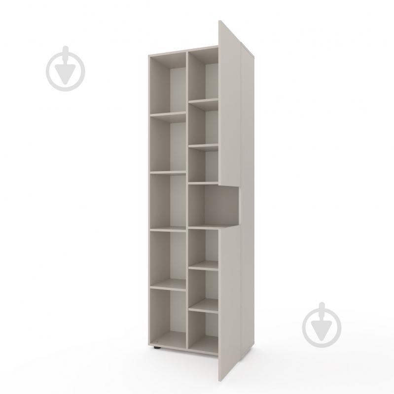 Шкаф Metkas Home B006L 2130х700х350 мм кашемир - фото 2
