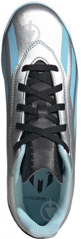 Футзальне взуття Adidas X Crazyfast Messi 4 IE4070 р.30 срібний - фото 3