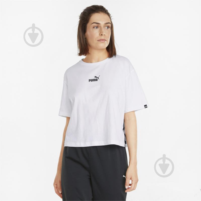 Футболка Puma POWER Cropped Tee 85593302 р.M білий - фото 3