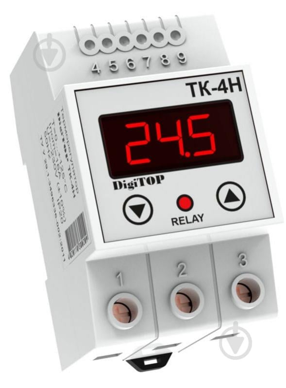 Терморегулятор DigiTOP одноканальный DigiTOP ТК-4Н - фото 1