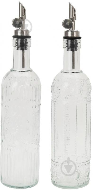 Бутылка для масла с дозатором Flamberg 500 мл прозрачный - фото 1 Бутылка для масла с дозатором Flamberg 500 мл прозрачный - фото 1