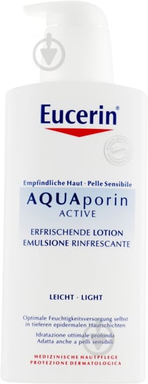 Лосьон-гель Eucerin AquaPorin для тела легкий увлажняющий освежающий 400 мл - фото 1