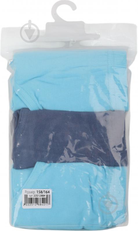 Набор трусов для мальчиков HW 3 пары р.146-152 голубой с синим P5-Q5 - фото 7
