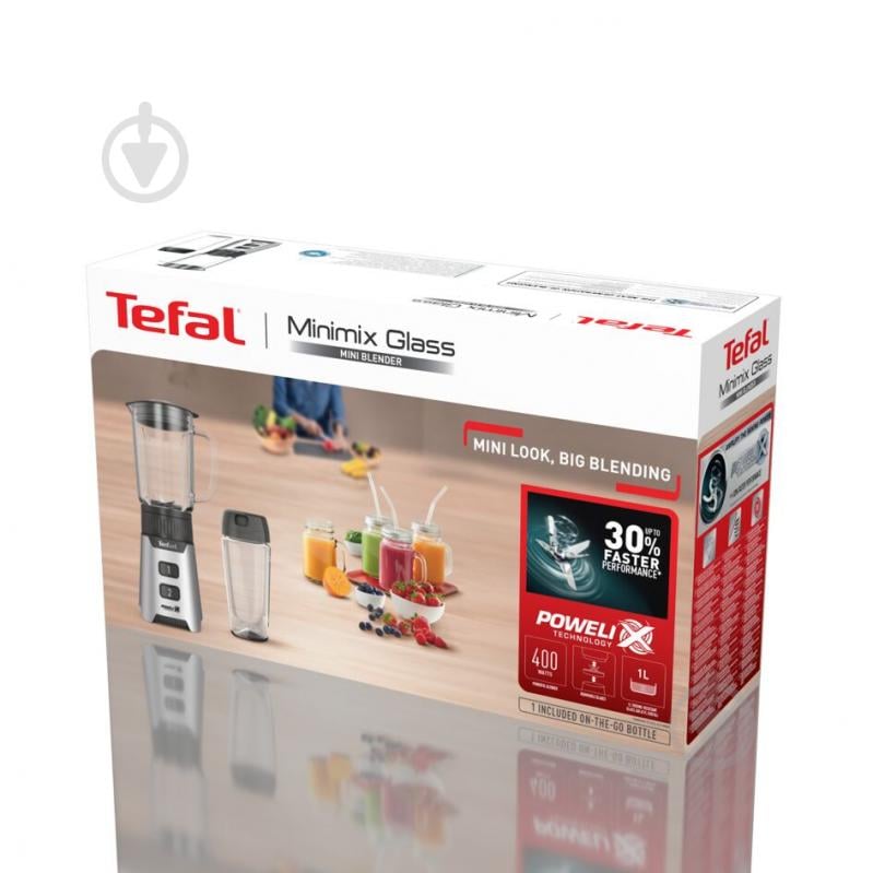 Блендер портативный Tefal Minimix Glass BL16GE30 - фото 4