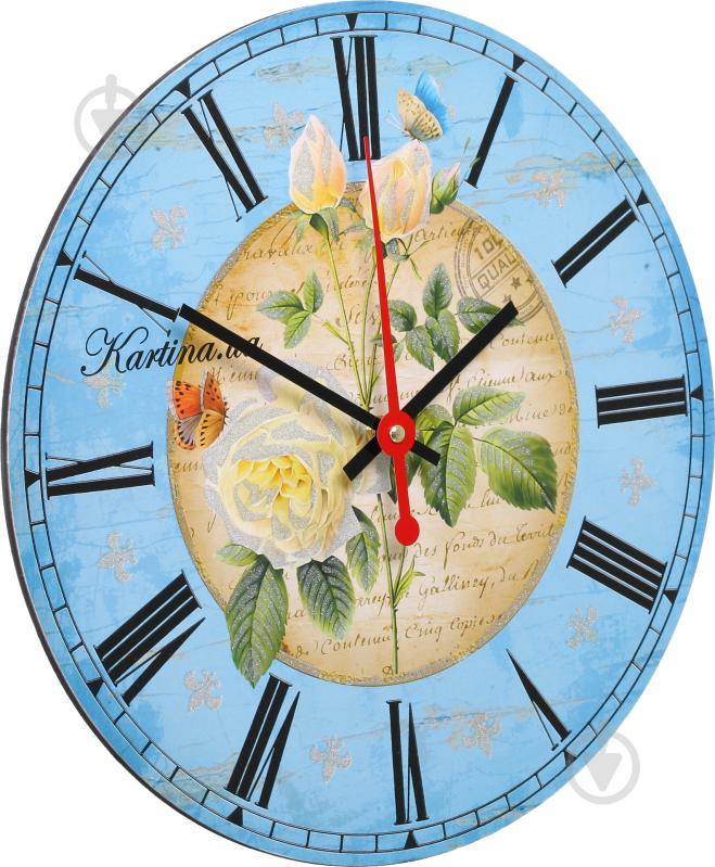 Часы настенные d=33 см - фото 8