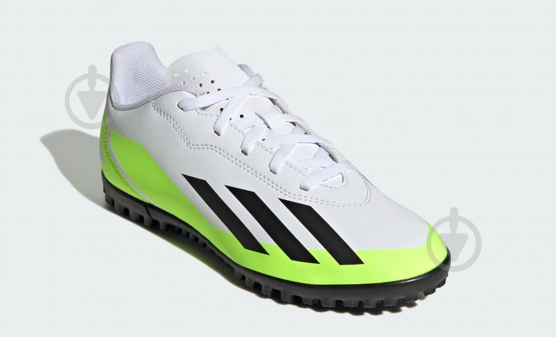 Сороконожки Adidas X Crazyfast 4 Turf Boots IE4066 р.38 белый - фото 3