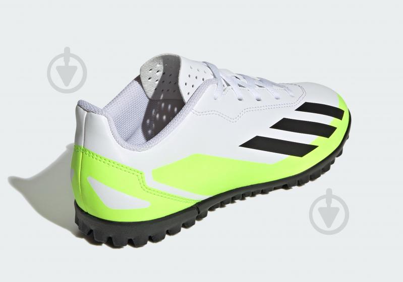 Сороконожки Adidas X Crazyfast 4 Turf Boots IE4066 р.38 белый - фото 4