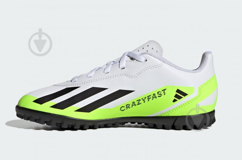 Сороконожки Adidas X Crazyfast 4 Turf Boots IE4066 р.38 белый - фото 2