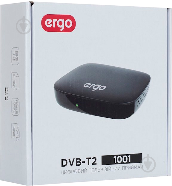 ТВ-ресивер Ergo DVB-T2 1001 - фото 9