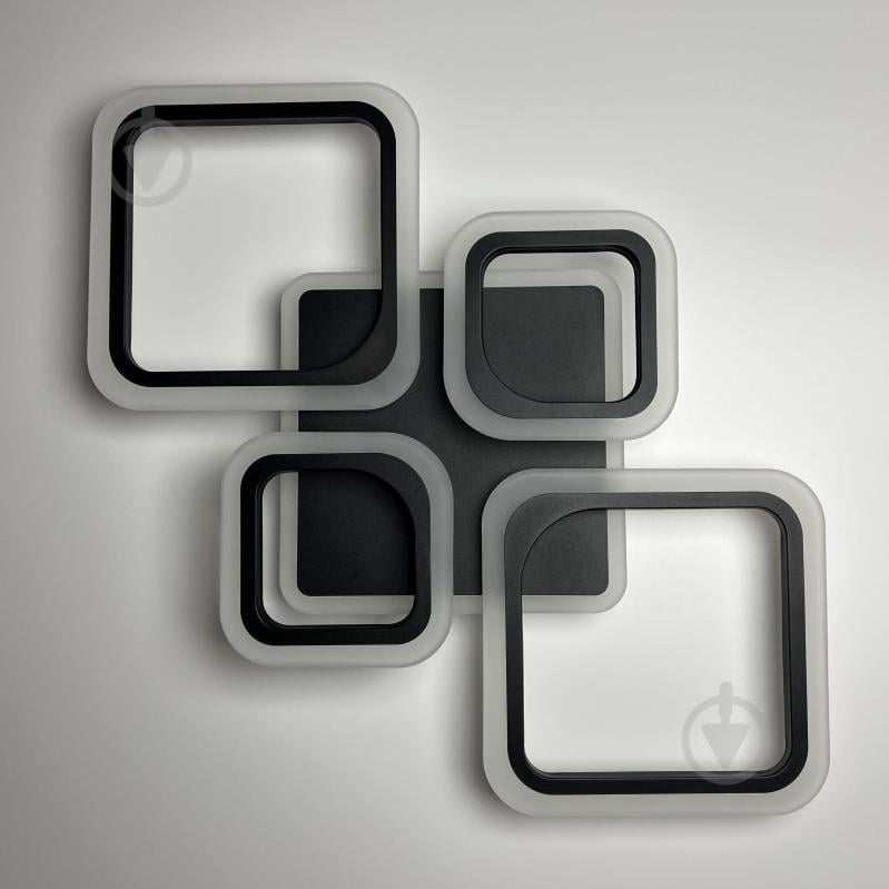 Люстра светодиодная Luminaria 90 Вт LED-модуль черный OVAL RGB 90W 5S BLACK - фото 19