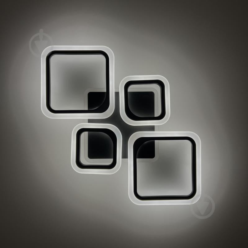 Люстра светодиодная Luminaria 90 Вт LED-модуль черный OVAL RGB 90W 5S BLACK - фото 16