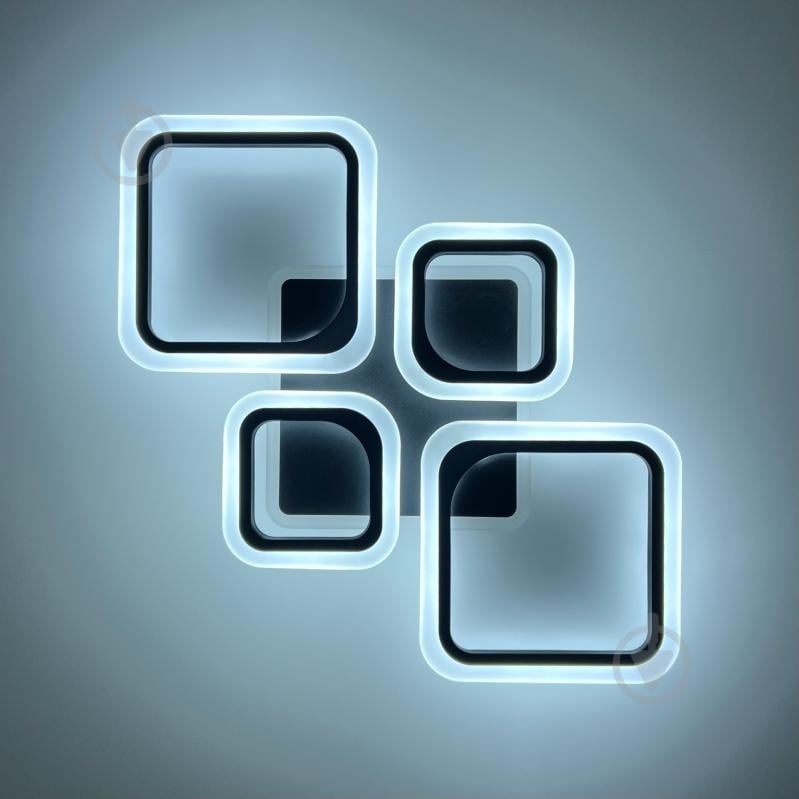 Люстра светодиодная Luminaria 90 Вт LED-модуль черный OVAL RGB 90W 5S BLACK - фото 6