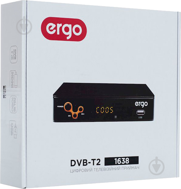 ТВ-тюнер Ergo DVB-T2 1638 - фото 9