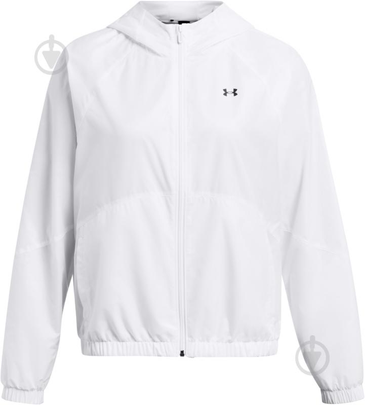 Вітрівка жіноча Under Armour UA SPORT WINDBREAKER JKT 1382698-100 р.L біла - фото 3