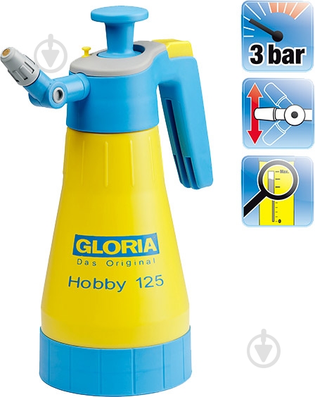 Опрыскиватель ручной Gloria Hobby 1,25 л - фото 2