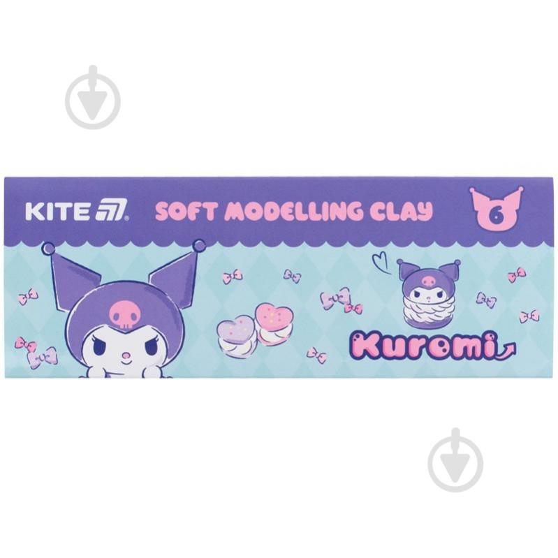 Пластилін восковий 6 кольорів 120 г HK24-081 KITE - фото 1 Пластилін восковий 6 кольорів 120 г HK24-081 KITE - фото 1