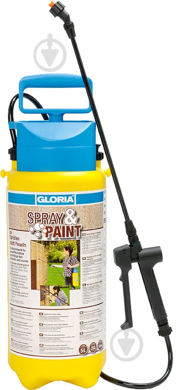 Обприскувач плечовий Gloria Spray&Paint 5 л - фото 1