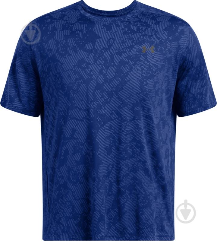 Футболка Under Armour UA TECH VENT GEODE SS 1382807-432 р.XL синій - фото 3