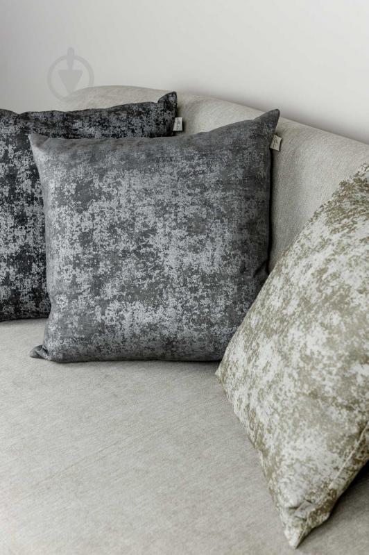Подушка декоративная INFINITY 45x45 см серый - фото 4 Подушка декоративная INFINITY 45x45 см серый - фото 4